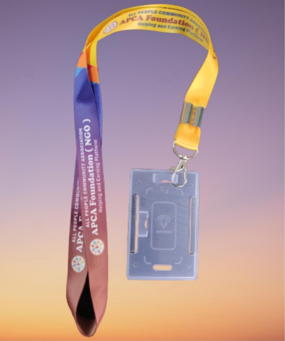 NGO'S ID Card Ribbon & Holder