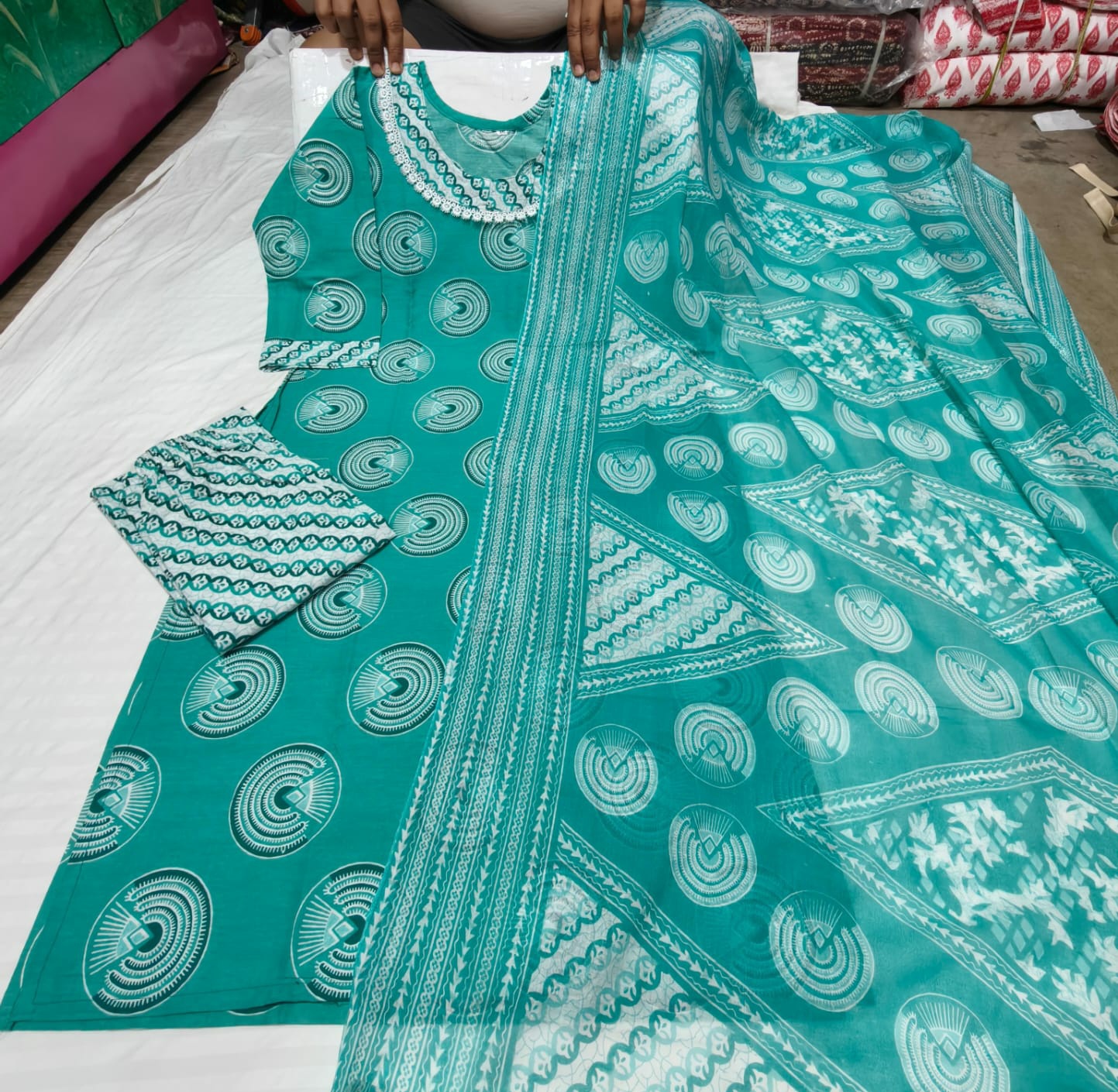 3 Pcs. Kurti Set
