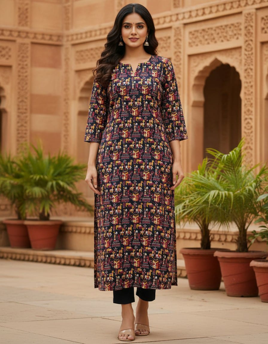 Cotton Long Kurti