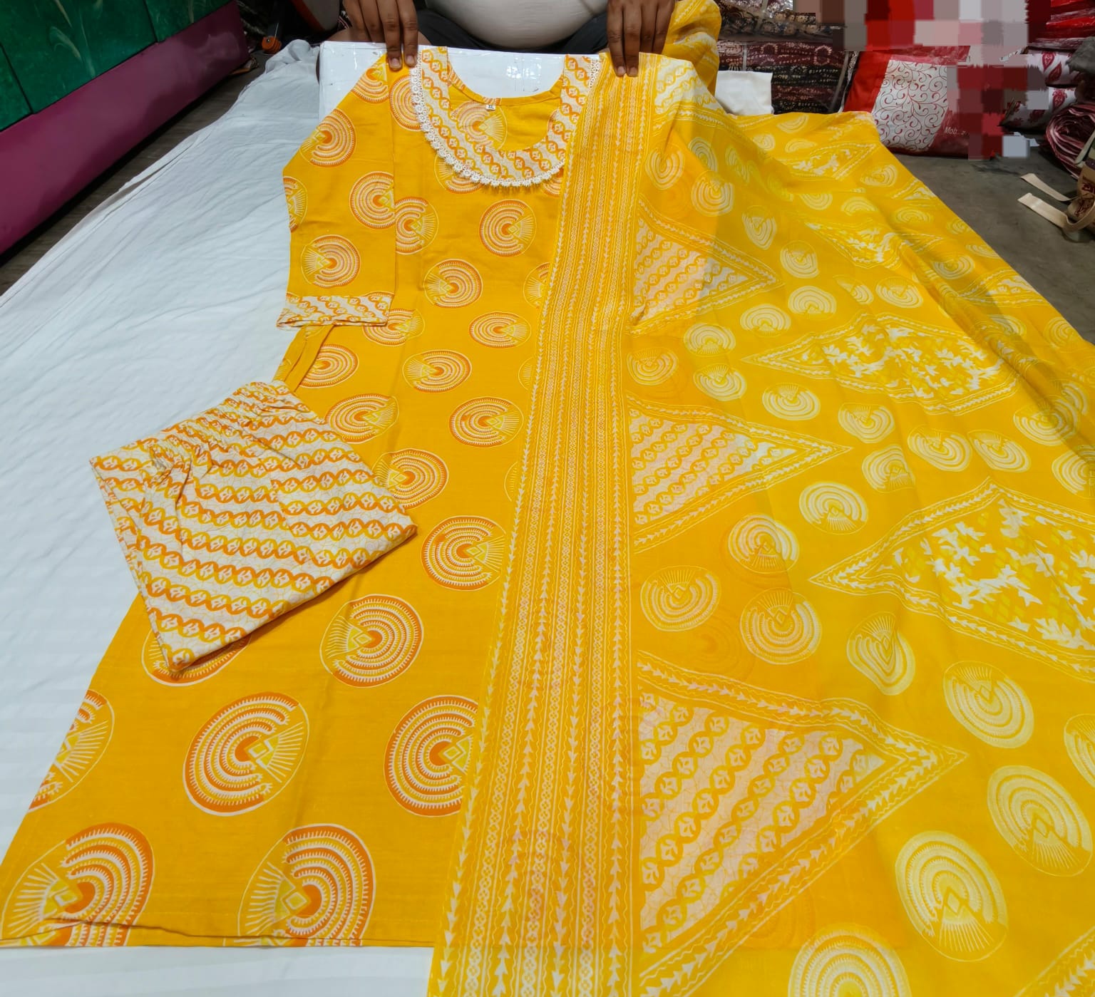 3 Pcs. Kurti Set